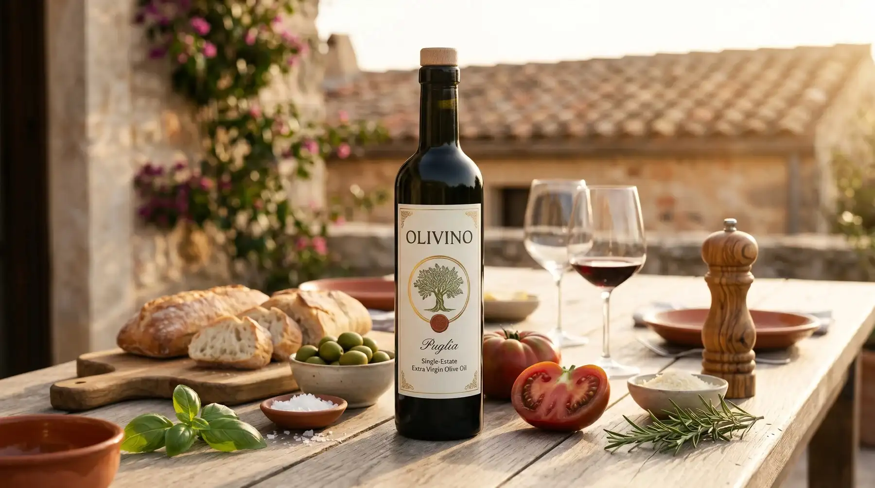 TAVOLA magazine cover featuring Olivino brand